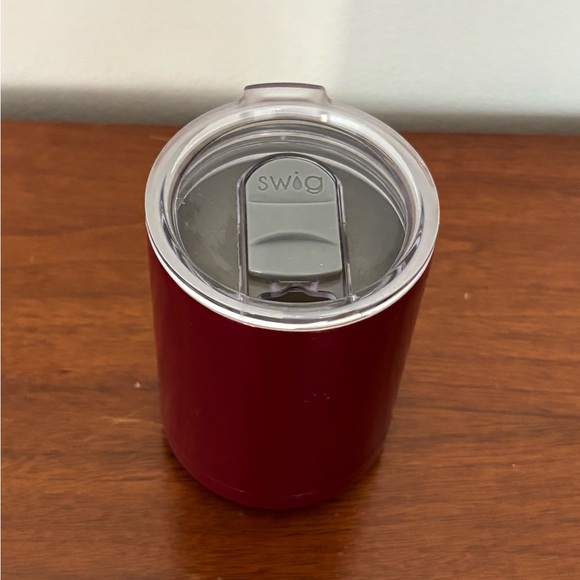 Swig Stemless Insulated Stainless Steel Drink Tumbler Coffee, Wine, Tea Burgundy - Picture 6 of 6